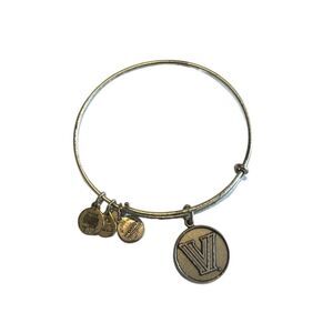 Alex and Ani Villanova University Silver Bangle Charm Bracelet